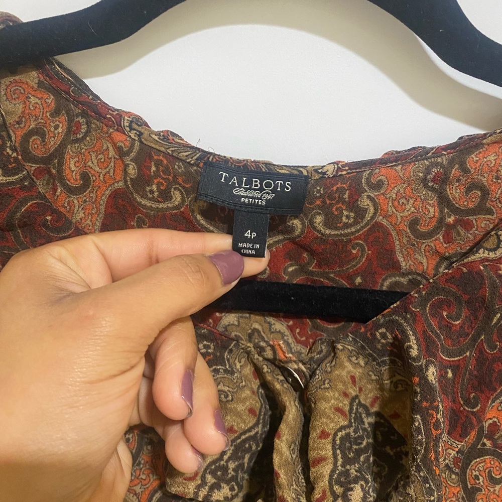 Sheer Button Up - Picture 3 of 3